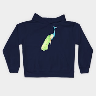 Peacock Simplicity Kids Hoodie